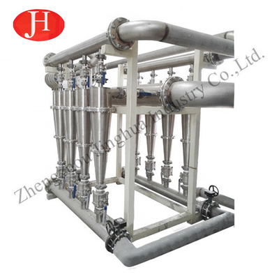 Equipamento de descolagem de leite de amido de mandioca 5t / h de funcionamento automático Nylon