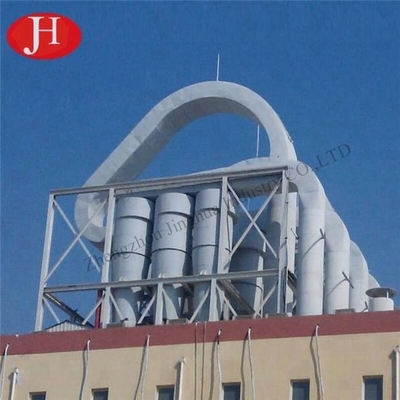 Máquina de processamento do secador do fluxo de ar do amido de mandioca dos SS 304