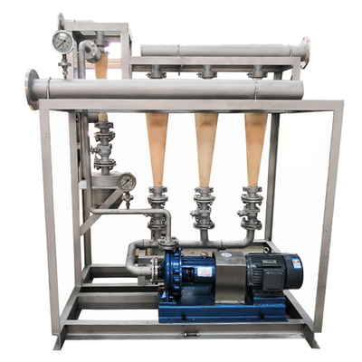 Linha de produção automática do equipamento da máquina de Desand do leite do amido do sagu