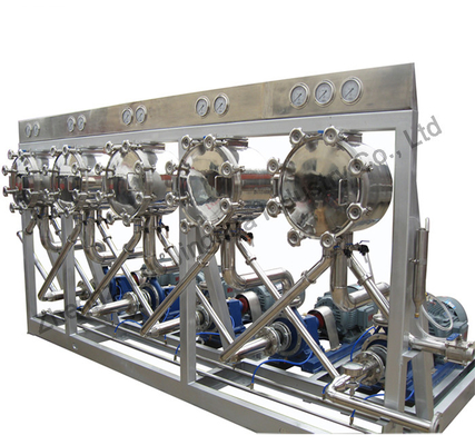 Linha de processamento personalizada máquina do amido de mandioca do Hydrocyclone de aço inoxidável