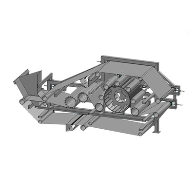 Amido de batata 5.5kw elétrico que faz o equipamento do desidratador da fibra da máquina