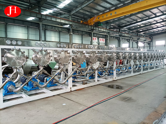 Máquina de hidrociclone compacta para processamento de amido