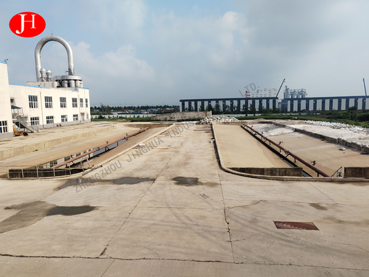 Instalação de processamento de amido de mandioca a ar quente Energia elétrica