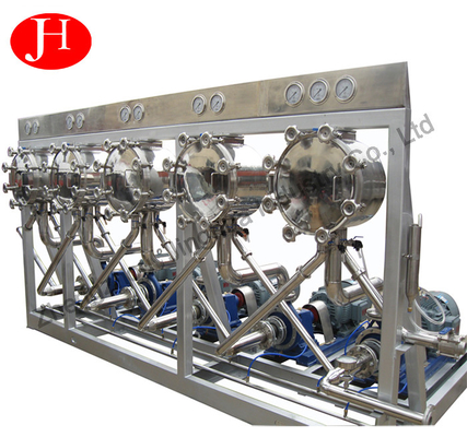 Máquina de fabricação de amido de mandioca multifunção Máquina de moagem automática completa