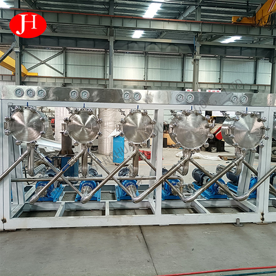 Máquina de processamento de amido de mandioca de aço inoxidável