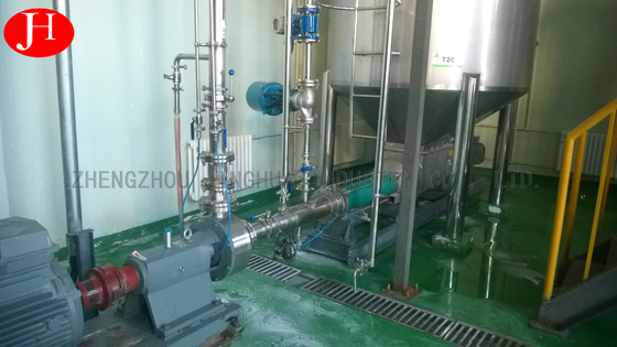 Máquinas de processamento de amido de trigo de alto desempenho Equipamento de tensão 220V 400kg