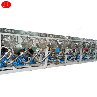 Processamento de alimentos Máquina de amido de batata doce com moagem contínua de controle PLC