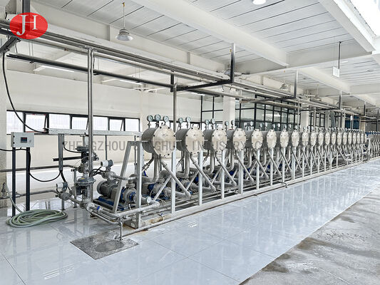 Secagem do leite do equipamento de processamento do amido de mandioca da hidratação