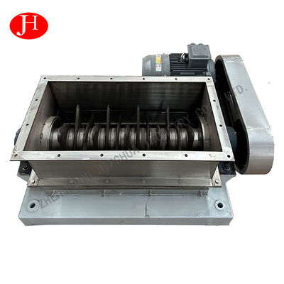 Máquina de triturar raspas de mandioca Equipamento de linha de produção contínua de amido de mandioca