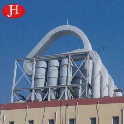 Controle por PLC Máquinas de limpeza de farinha de batata doce Moagem Equipamento de embalagem que suporta processamento industrial automatizado