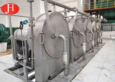 Equipamento centrífugo do filtro de água do separador da fibra da pasta do amido de trigo da peneira