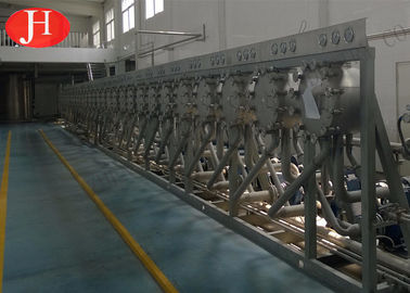 O Hydrocyclone da máquina do amido de batata doce, pasta do amido seca a máquina de lavar