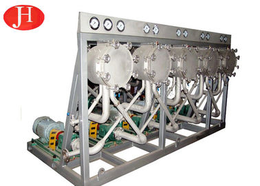 O Hydrocyclone da máquina do amido de batata doce, pasta do amido seca a máquina de lavar