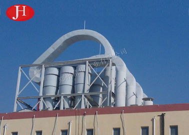 Máquina de secagem de trabalho estável do fluxo de ar do amido do equipamento de processamento do amido de mandioca