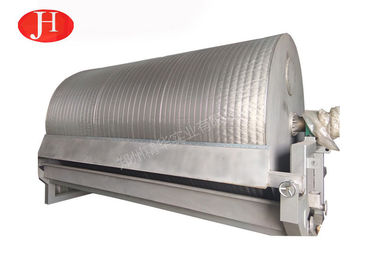 O amido de mandioca seca a estrutura compacta do equipamento do filtro de vácuo da máquina