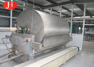 Máquina da desidratação do filtro de vácuo da estrutura compacta para a indústria de processamento do amido