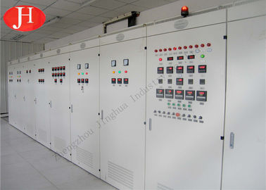 Equipamento de processamento automático bonde da farinha da mandioca com sistema de controlo do computador