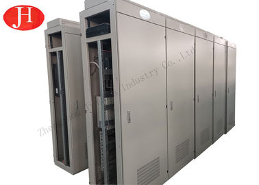 Equipamento de processamento automático bonde da farinha da mandioca com sistema de controlo do computador