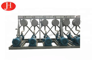 Linha de processamento máquina do amido de mandioca da capacidade de 12 T/H do desidratador da pasta do amido de Hycrocyclone