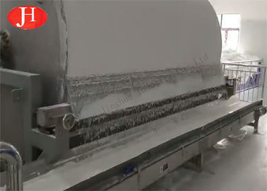 Máquina do desidratador do amido de batata do doce do filtro de vácuo da operação automática