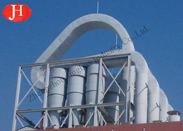 Equipamento seco do secador do fluxo de ar da máquina de processamento de Fufu da operação automática