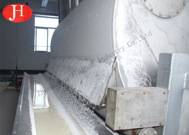 Secagem da pasta do amido do filtro de vácuo da máquina de processamento do amido de mandioca da eficiência elevada