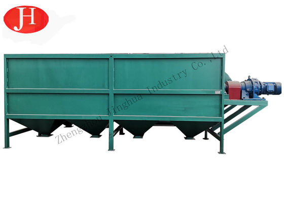 Máquina de limpeza da pá de aço inoxidável de 21r/Min 50T/H