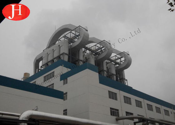 Secador de fluxo de ar de amido de mandioca personalizado 10t/h 269Kw