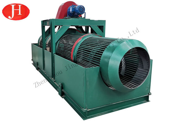 Máquina contínua de amido de batata doce controlada por PLC com capacidade de 300-500 kg/h