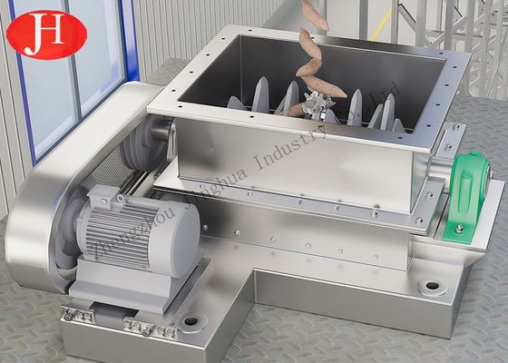 Rotor de aço inoxidável 1200R/Min Potato Starch Grinder de 480mm