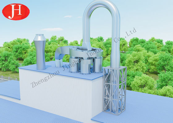 Equipamento de processamento da mandioca da máquina de secagem da farinha do banana-da-terra do ar quente