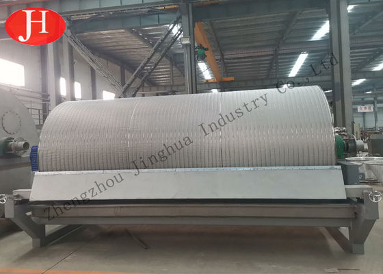 linha de processamento do amido do filtro de vácuo do desidratador do leite do amido de mandioca 3000Kg