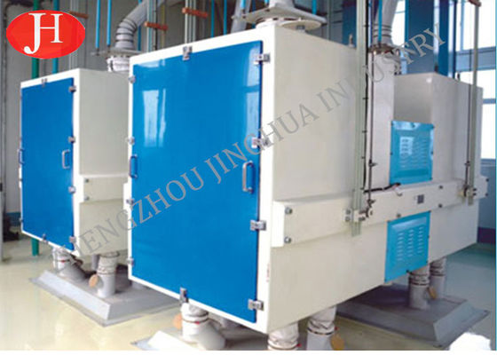 Milho fechado completo Garri Processing Equipment de quatro escaninhos