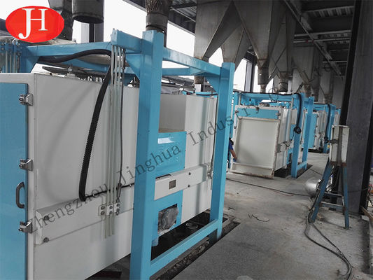 Máquina de classificação por vibração elétrica Equipamento de processamento de mandioca