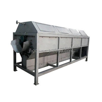 máquina de casca fresca da batata 5t/H que elimina erros da estrutura compacta