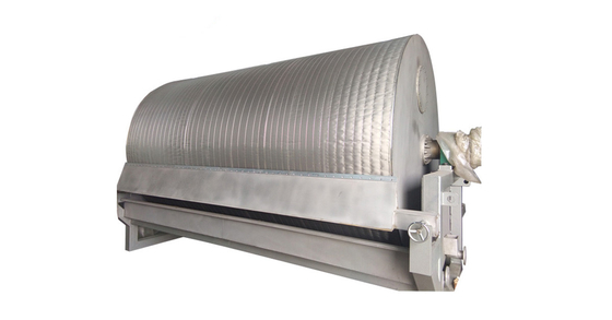 Equipamento de aço inoxidável do filtro de vácuo do cilindro giratório de amido de mandioca