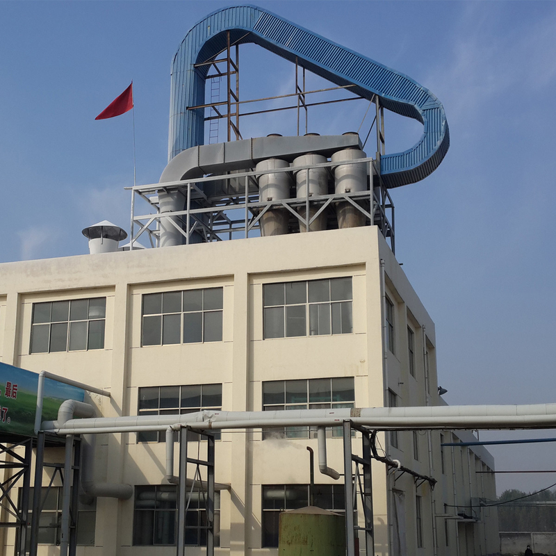 Secador do fluxo de ar do amido de milho do ar quente que faz a máquina 3.2t/a linha de processamento da farinha trigo de H