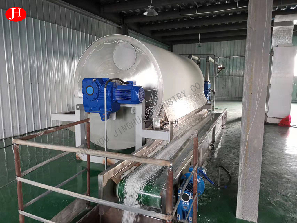 Equipamento inoxidável do desidratador do amido de mandioca da máquina do filtro de vácuo