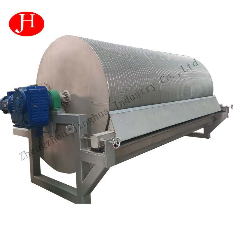 Linha de produção elétrica fabricante do amido de batata da máquina do filtro de vácuo do amido