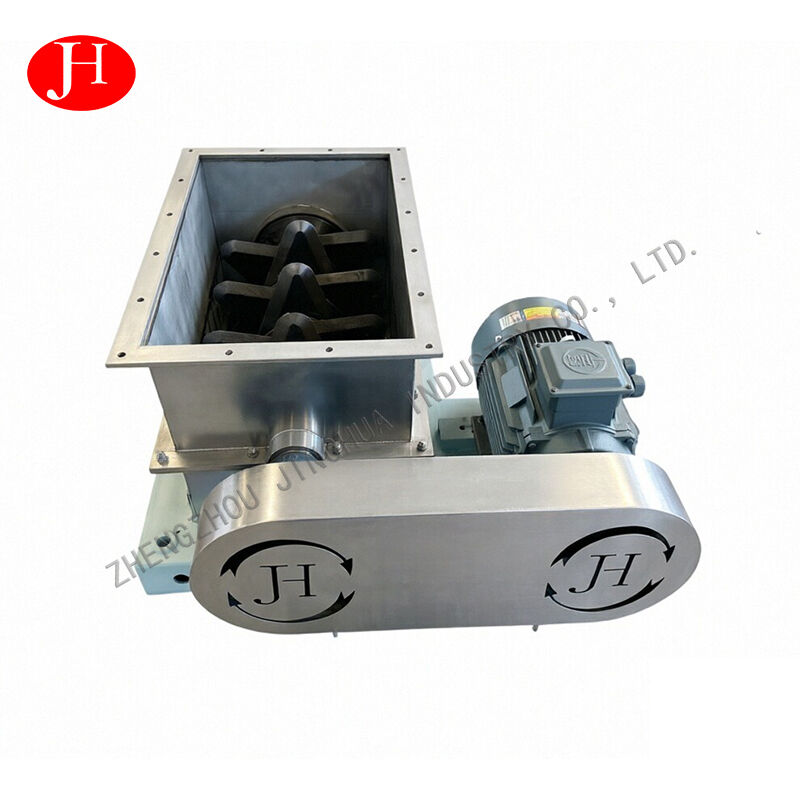 Máquina de triturar raspas de mandioca Equipamento de linha de produção contínua de amido de mandioca