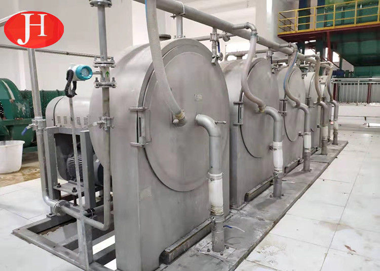 Equipamento centrífugo do filtro de água do separador da fibra da pasta do amido de trigo da peneira