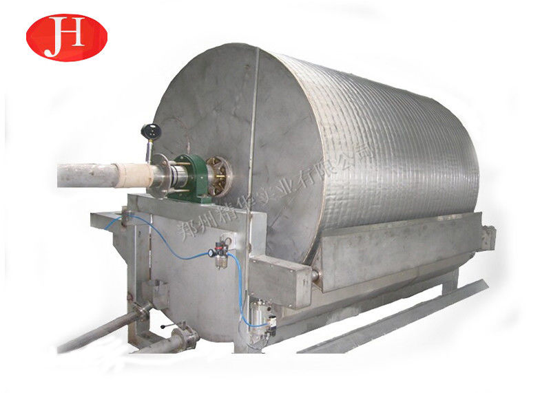O amido de batata bonde que faz o amido do filtro de vácuo da máquina seca a linha de processamento