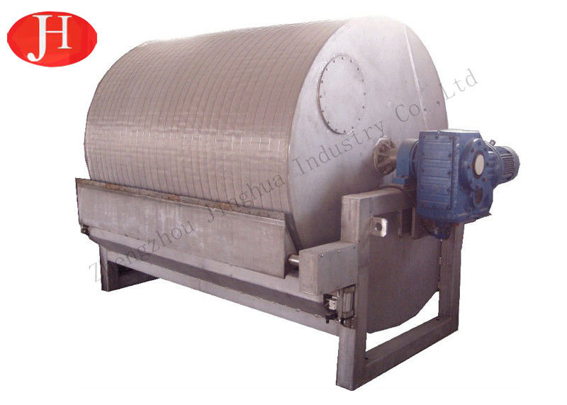 Máquina do filtro de vácuo do cilindro giratório para o processamento do amido de batata doce