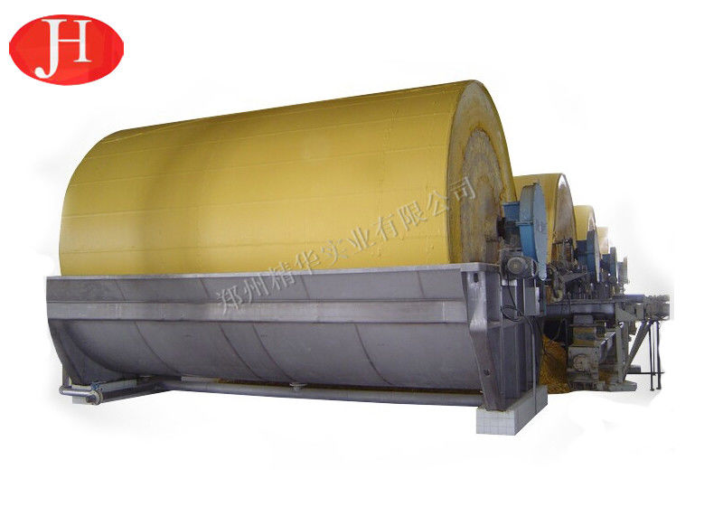 Máquina da desidratação do amido de milho do filtro de vácuo da correia da eficiência elevada
