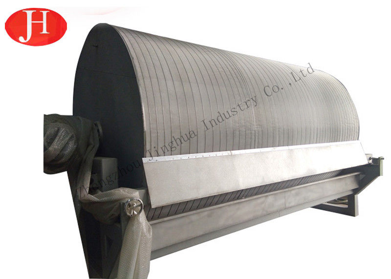 Secagem da pasta do amido do filtro de vácuo da máquina de processamento do amido de mandioca da eficiência elevada