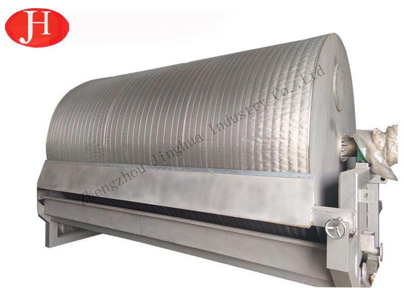 Máquina do desidratador do amido de batata do doce do filtro de vácuo da operação automática