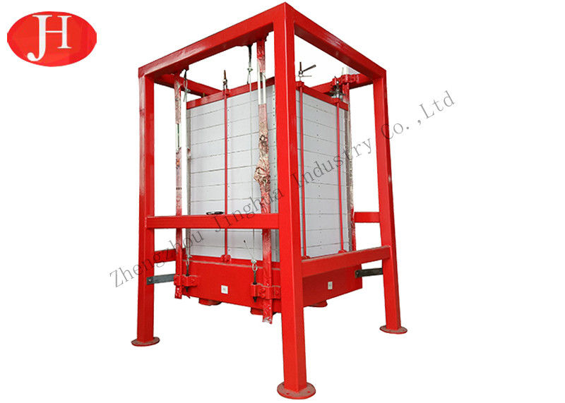 4 linha de produção do amido do sagu de Cassava Starch Machine 10t/H da peneira do sagu do escaninho