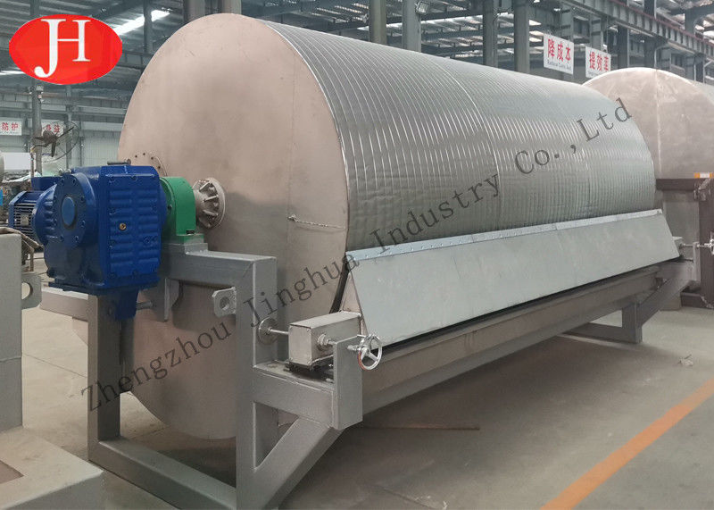 linha de processamento do amido do filtro de vácuo do desidratador do leite do amido de mandioca 3000Kg