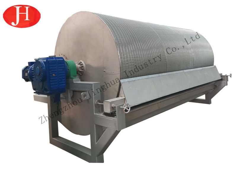 filtro de vácuo da água do leite do equipamento de processamento 8t/H do amido de mandioca 4kw
