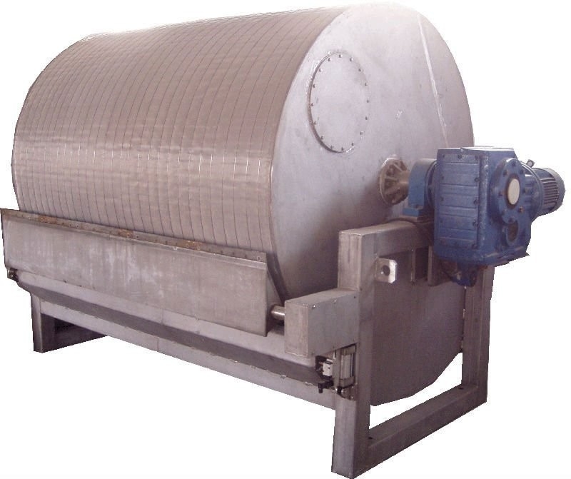 Equipamento de aço inoxidável do filtro de vácuo do cilindro giratório de amido de mandioca